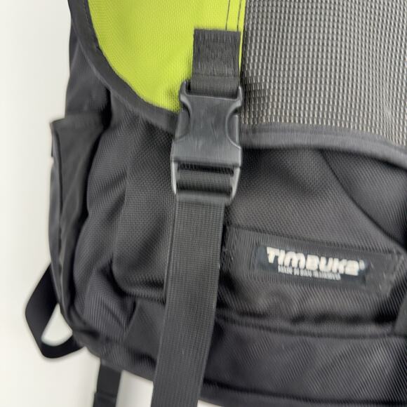 Timbuk2 Swig Urban Laptop Backpack Black Green Commuter Work Travel - Picture 3 of 13